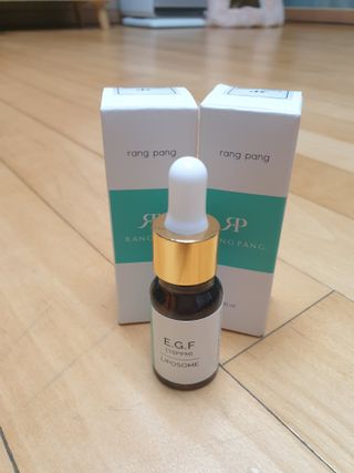 랑팡 EGF+FGF 10ppm 리포좀 앰플 원액 10ml — 5점을 준 리뷰어가 2021년 11월 올린 사용 사진