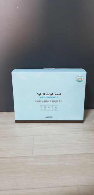 아므_이너뷰티 라이트 앤 딜라이트 밀 민트 초코 — 5점을 준 리뷰어가 2021년 7월 올린 사용 사진