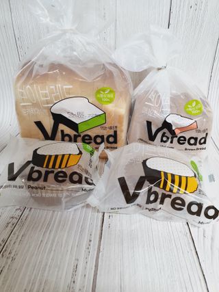 롯데제과 Vbread 포카치아식빵1개 + 미니식빵 1개 + 머핀 2개 세트 — 5점을 준 리뷰어가 2021년 9월 올린 사용 사진
