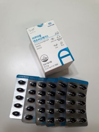 메디포스트 모비타 아쿠아셀 엔초비오메가3 60캡슐 — 5점을 준 리뷰어가 2022년 12월 올린 사용 사진