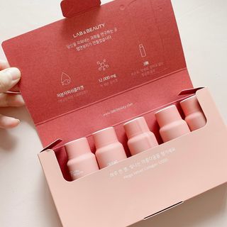 랩앤뷰티 메가 벨벳 콜라겐 12000 — 5점을 준 리뷰어가 2021년 5월 올린 사용 사진