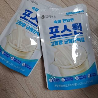 자연에온 마시는 프로틴 고함량 균형단백질 음료 포스틴 125ml 10개입 1BOX — 5점을 준 리뷰어가 2021년 4월 올린 사용 사진