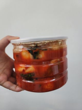 셰프애찬 알타리김치 총각김치 1kg — 5점을 준 리뷰어가 2022년 10월 올린 사용 사진