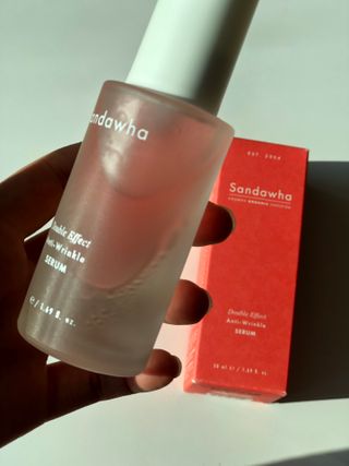 산다화 더블 이펙트 안티 링클 세럼 50ml — 5점을 준 리뷰어가 2023년 1월 올린 사용 사진