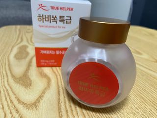 트루헬퍼 하비쏙 특급 모로오렌지 C3G 모로실 1박스 2개월분 — 5점을 준 리뷰어가 2023년 3월 올린 사용 사진