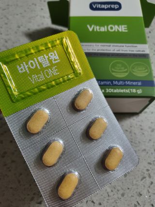 뉴트리션팩토리 비타프렙 바이탈원 종합비타민 멀티비타민 600mg — 5점을 준 리뷰어가 2021년 7월 올린 사용 사진