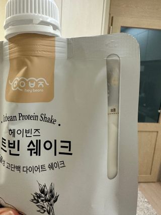 헤이빈즈 식사대용 식물성단백질 다이어트쉐이크 파우치 5일분 — 5점을 준 리뷰어가 2023년 3월 올린 사용 사진