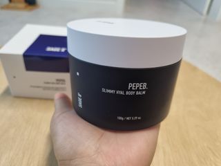 세이지빼빼 빼빼B 슬리미 히알 바디밤 150g — 4.5점을 준 리뷰어가 2022년 10월 올린 사용 사진