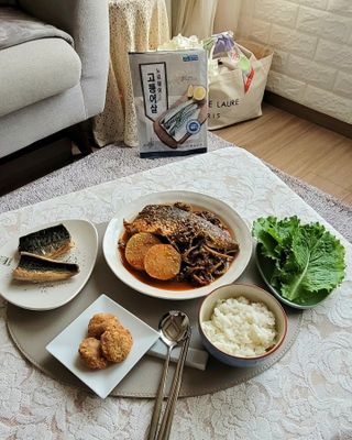 ㈜금호통상 노르웨이 고등어 900g (6~10편) — 5점을 준 리뷰어가 2023년 11월 올린 사용 사진