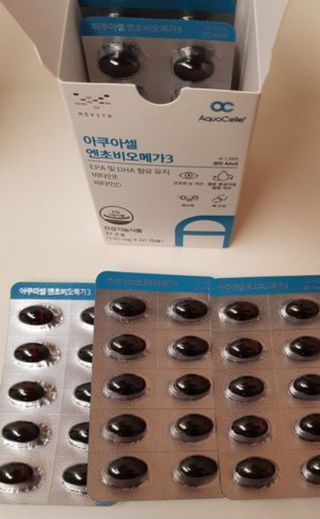 메디포스트 모비타 아쿠아셀 엔초비오메가3 60캡슐 — 5점을 준 리뷰어가 2023년 1월 올린 사용 사진