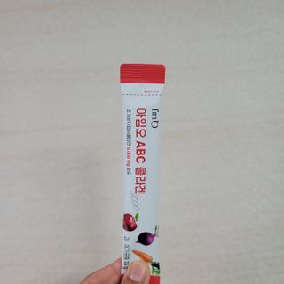 아임오 ABC 콜라겐 젤리 14포 — 5점을 준 리뷰어가 2021년 7월 올린 사용 사진