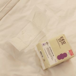MF[템포 ] 템포 패드 내추럴순면 생리대 SET(중형 슬림 + 대형 + 라이너) — 4점을 준 리뷰어가 2024년 2월 올린 사용 사진