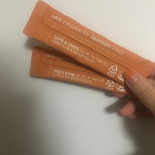 웰리카 다이어트 프로바이오틱스 — 5점을 준 리뷰어가 2021년 2월 올린 사용 사진