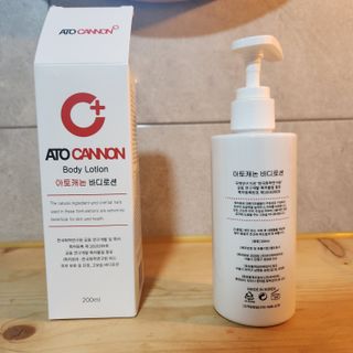 아토캐논(ATO CANNON) 아토캐논 고보습 바디로션 200ml — 5점을 준 리뷰어가 2022년 12월 올린 사용 사진