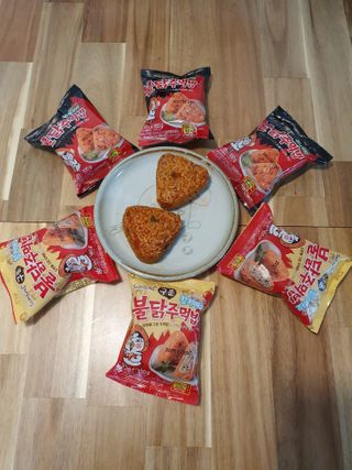 삼양냉동 [삼양] 불닭참치마요구운주먹밥+불닭볶음김치구운주먹밥 2세트구성 — 5점을 준 리뷰어가 2021년 2월 올린 사용 사진
