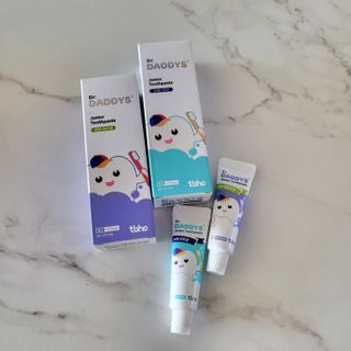 닥터데디스 안심불소 튼튼치약(청포도, 민트 중 택 1) 60g + 여행용 미니 치약 15g — 5점을 준 리뷰어가 2022년 9월 올린 사용 사진