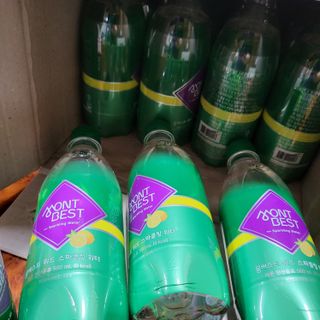 몽베스트 Montbest with Sparkling water Lemon OR Lime 20병(랜덤) — 5점을 준 리뷰어가 2021년 10월 올린 사용 사진