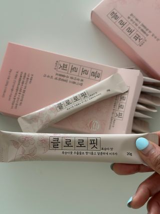 주식회사 메디프바이오 클로로핏 — 5점을 준 리뷰어가 2023년 8월 올린 사용 사진