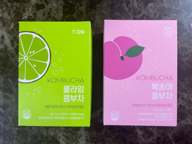 힐스랩 콤부차 8종 리뷰 사진