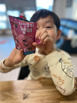 [팔도] 잔망루피젤리 믹스베리맛 42g 8개 — 5점을 준 리뷰어가 2022년 1월 올린 사용 사진