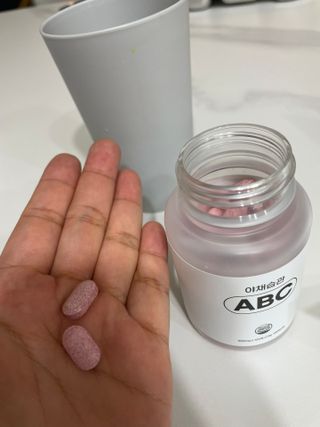 야채습관 ABC 120정 2개월분 하루야채 — 5점을 준 리뷰어가 2022년 9월 올린 사용 사진