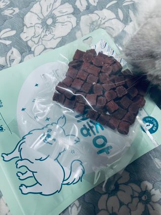 My Pet Care 천연단백질 눈건강에 개좋아 — 2점을 준 리뷰어가 2021년 1월 올린 사용 사진