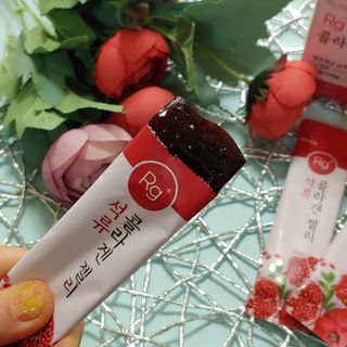함초록 Rg+ 석류콜라겐젤리 — 4점을 준 리뷰어가 2021년 3월 올린 사용 사진