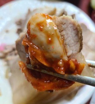 셰프애찬 별미김치 굴겉절이 1kg — 5점을 준 리뷰어가 2022년 12월 올린 사용 사진