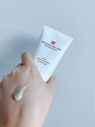 바디셀런스 벤토나이트 데일리 약산성 딥클렌징폼 120ml — 5점을 준 리뷰어가 2022년 1월 올린 사용 사진