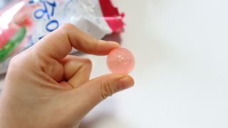 청포도캔디 복숭아캔디 — 5점을 준 리뷰어가 2022년 11월 올린 사용 사진