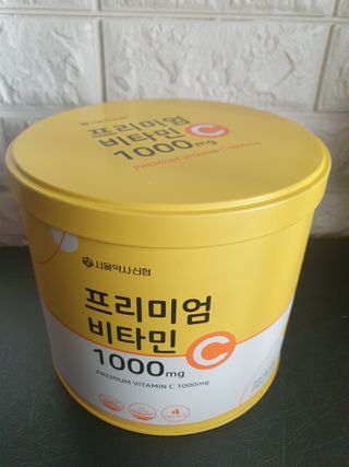 서울약사신협 프리미엄비타민C1000_2.5G x 100포 — 5점을 준 리뷰어가 2021년 1월 올린 사용 사진