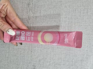 인디닥터 면역 생생 핑크 이뮨 젤리 + 타이탄 BCAA 프로틴 젤리스틱 — 5점을 준 리뷰어가 2022년 3월 올린 사용 사진