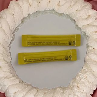 자연에온 경남제약 비타민 쉬머 저분자콜라겐 20g x 30포 — 5점을 준 리뷰어가 2021년 12월 올린 사용 사진