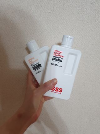 트리플에스 탈모 샴푸 275ml + 실크 트리트먼트 275ml — 4.5점을 준 리뷰어가 2021년 2월 올린 사용 사진