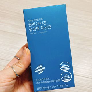 클린24시간 슬림앤유산균 1박스 (3.5g X 15포) — 4.5점을 준 리뷰어가 2022년 7월 올린 사용 사진