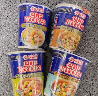 NISSIN 닛신 컵누들  4종 - 씨푸드오리지날, 씨푸드 스파이시, 씨푸드 커리, 씨푸드 XO소스 — 5점을 준 리뷰어가 2022년 12월 올린 사용 사진