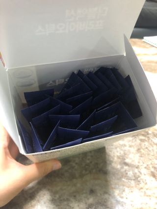 메이준뉴트리 더블액션 프리바이오틱스 플러스+ — 5점을 준 리뷰어가 2021년 6월 올린 사용 사진