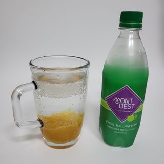 몽베스트 Montbest with Sparkling water Lime20병 — 5점을 준 리뷰어가 2021년 10월 올린 사용 사진