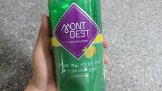 몽베스트 Montbest with Sparkling water Lemon OR Lime 20병(랜덤) — 5점을 준 리뷰어가 2021년 10월 올린 사용 사진
