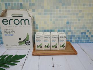 이롬 erom 황성주박사의 국산콩 두유 검은콩 고칼슘 — 5점을 준 리뷰어가 2020년 12월 올린 사용 사진