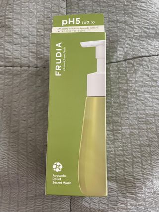 [후르디아] 아보카도 약산성 비건 여성 청결제 — 5점을 준 리뷰어가 2021년 7월 올린 사용 사진