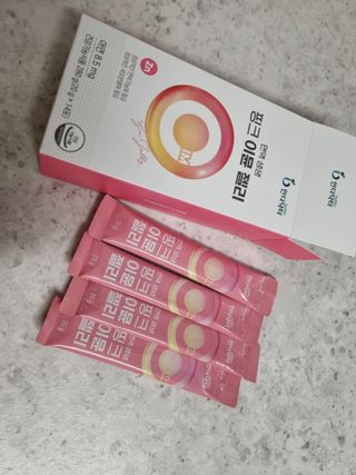 [인디닥터] 면역 생생 핑크 이뮨 젤리 — 5점을 준 리뷰어가 2022년 5월 올린 사용 사진