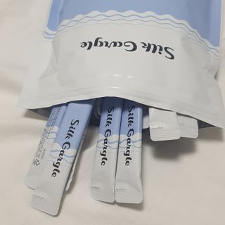 실크가글 실크단백질 함유 구강청결제 11ml 50포 — 5점을 준 리뷰어가 2021년 9월 올린 사용 사진