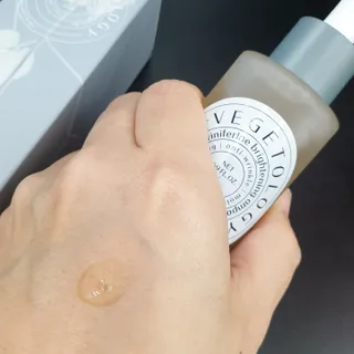 베지톨로지 비니페린 브라이트닝 앰플 — 5점을 준 리뷰어가 2022년 7월 올린 사용 사진