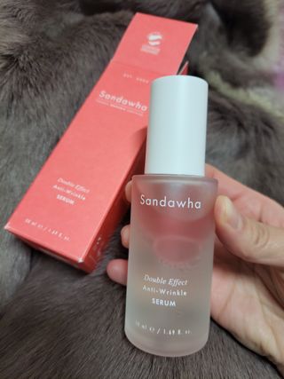 산다화 더블 이펙트 안티 링클 세럼 50ml — 5점을 준 리뷰어가 2022년 12월 올린 사용 사진
