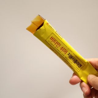 자연에온 경남제약 비타민 쉬머 저분자콜라겐 20g x 30포 — 4점을 준 리뷰어가 2021년 12월 올린 사용 사진