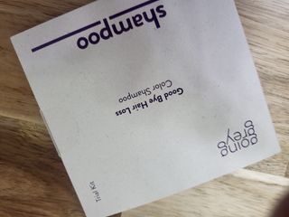 [고잉그레이]굿바이 헤어로스 컬러샴푸 트라이얼키트(5ml*5개) x3 (총 75ml) — 4점을 준 리뷰어가 2022년 11월 올린 사용 사진