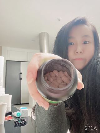 슬림플래닛 녹차카테킨 500mg 애프터밀 — 4점을 준 리뷰어가 2021년 2월 올린 사용 사진
