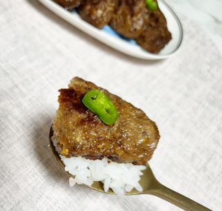 한성기업 명란한 떡갈비 — 4점을 준 리뷰어가 2021년 9월 올린 사용 사진