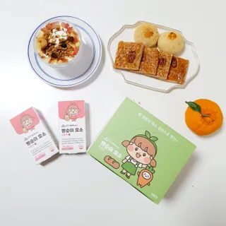 아이비웰니스 빵순이 식탁 위의 필수템! 빵순이 효소 키위맛 100포 + 석류맛 14포 (총 114포) — 5점을 준 리뷰어가 2023년 1월 올린 사용 사진